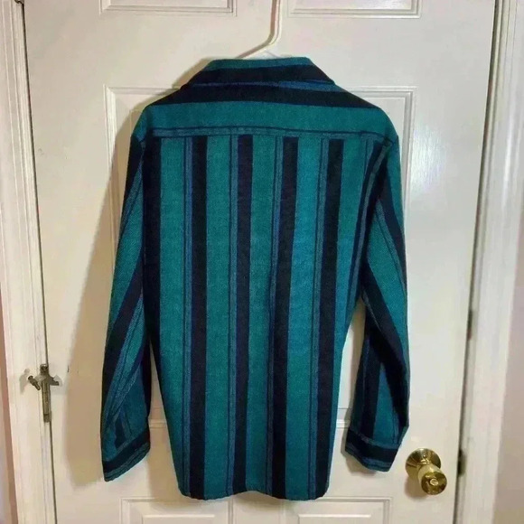 Vintage Don Douglass Trading Co. Mens Long Sleeve Western Shirt Size M 15-15 1/2 - Picture 4 of 5